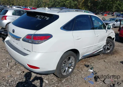 2013 Lexus Rx 450H z USA, uszkodzony, nr VIN JTJBC1BA0D2449469